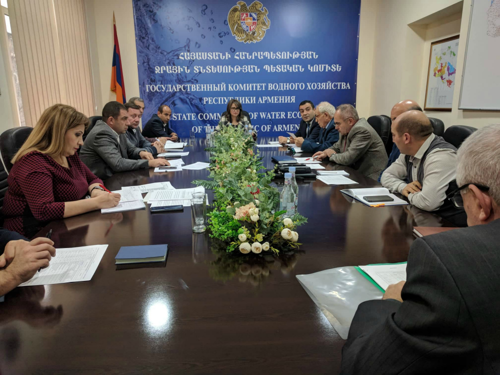 Ջրային կոմիտեում «Վեոլիա ջուր» ընկերության հետ հարցեր են քննարկվել