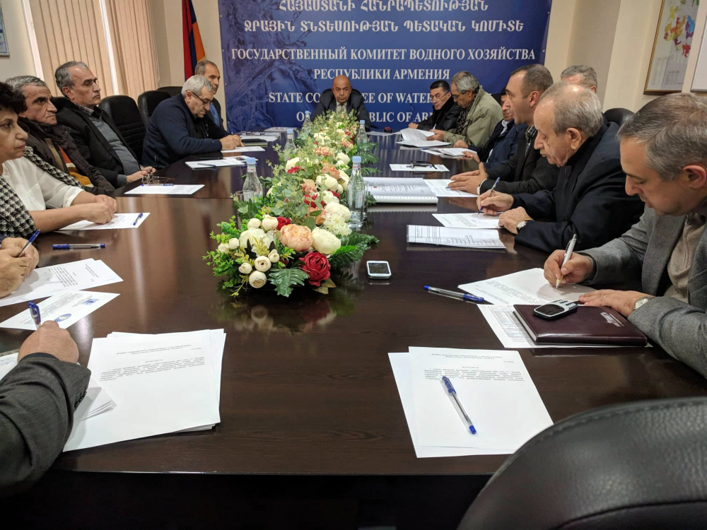 Տեխնիկական հանձնաժողովը քննարկել է Կապսի ջրամբարի հետ կապված հարցեր