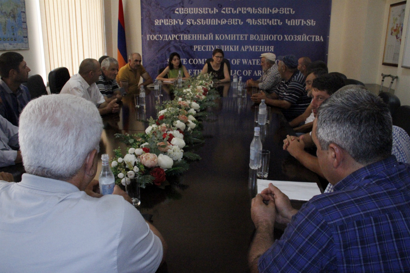 Արագածոտնի մարզի Պարտիզակ և Նոր Ամանոս գյուղերի բնակիչները դժգոհում են ոռոգման ջրից