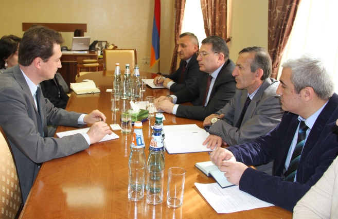 Հանդիպում Ֆրանսիական Զարգացման Գործակալության հետ