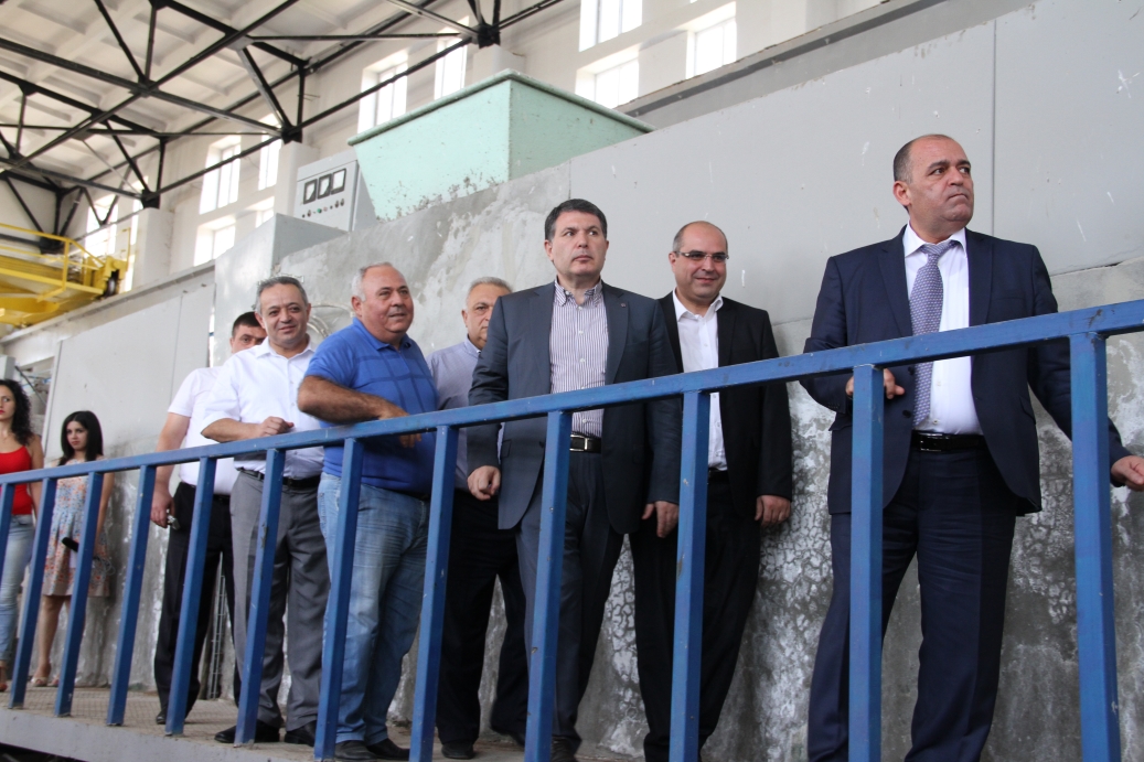 ՀՀ ԳՆ ջրային տնտեսության պետական կոմիտեի նախագահ Ա. Հարությունյանն աշխատանքային այցով եղել է Արարատի մարզում