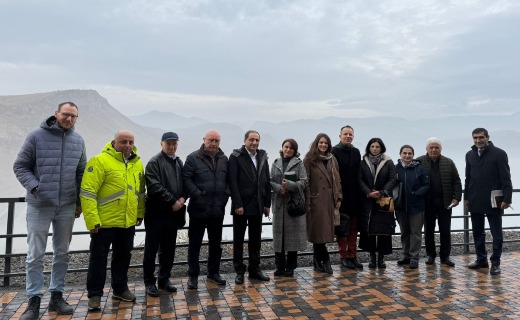 Վեդու ջրամբարի կառուցումը գրեթե ավարտված է․ դոնոր կազմակերպությունը և Ջրային կոմիտեն համատեղ այց են կատարել