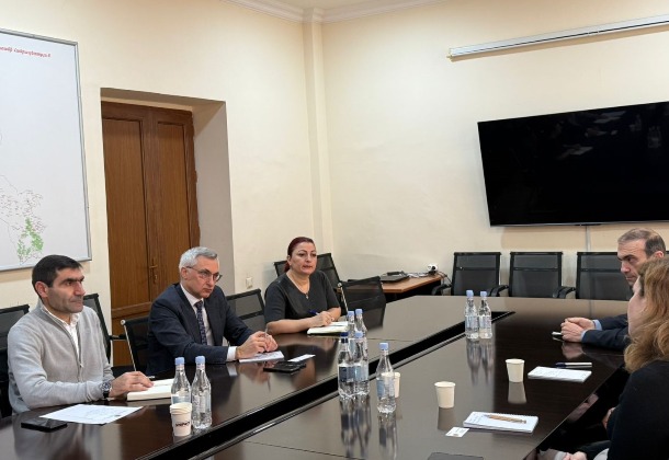 Ջրային կոմիտեի նախագահն ընդունել է EU4Sevan+ ծրագրի ղեկավարներին