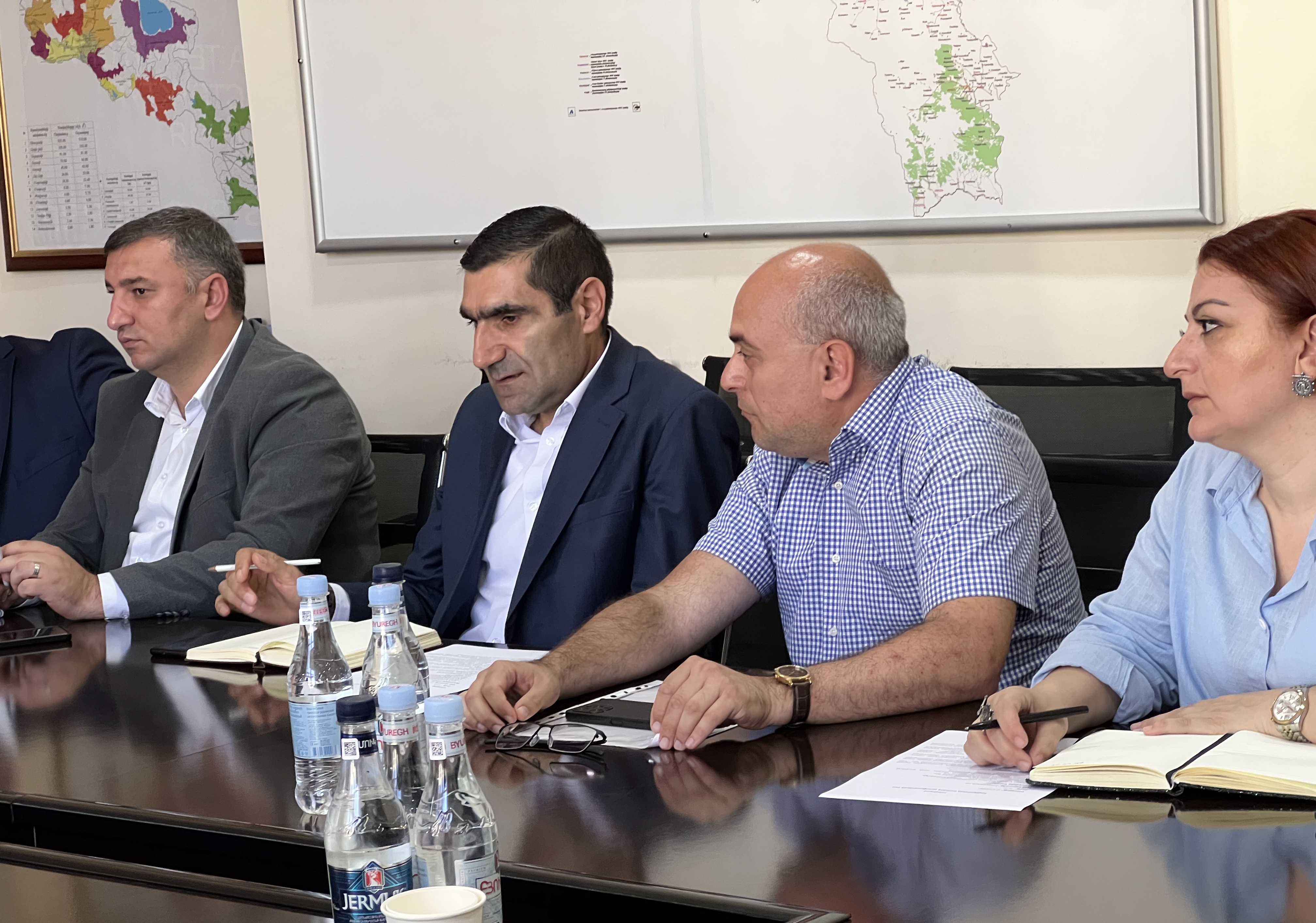 Տաջիկստանի պատվիրակության ճանաչողական այցը Ջրային կոմիտե