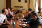 Աշխատանքային հանդիպում  <<Վեոլլա>>  կազմակերպության ներկայացուցչի հետ