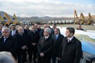 Նախագահ Սերժ Սարգսյանը ներկա է գտնվել Վեդու ջրամբարի հիմնարկեքի արարողությանը
