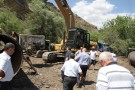 Աշխատանքային այց Ամբերդի ջրատարի վթարված հատված և Ապարանի ջրամբար
